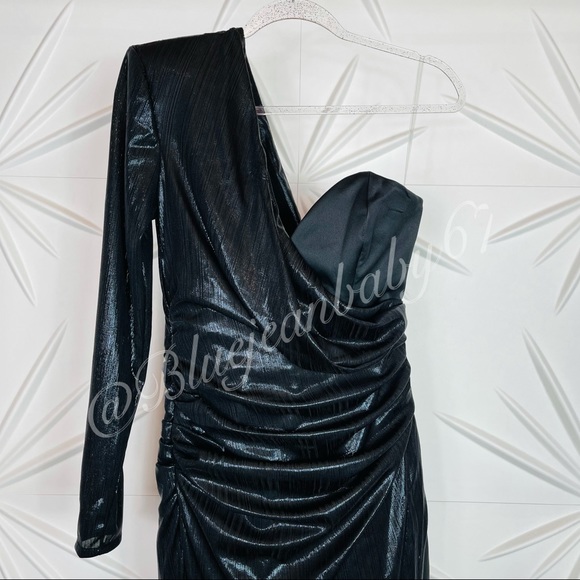 House of CB Asymmetric Draped Gown ✨Stunning✨ - Picture 11 of 17